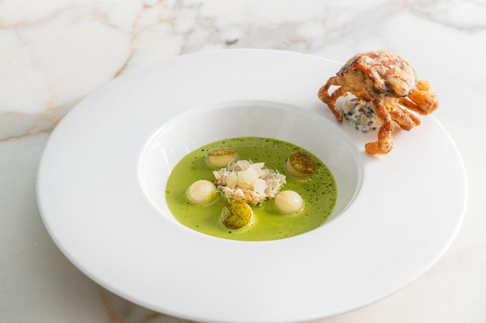Harbour Hotel & Spa Southampton Bagian luar foto A green soup